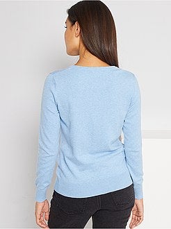 Golfino abbottonato maglina - Kiabi