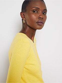 Golfino abbottonato maglina - Kiabi