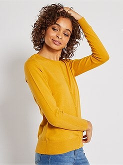 Golfino abbottonato maglina - Kiabi