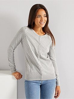 Golfino abbottonato maglina - Kiabi