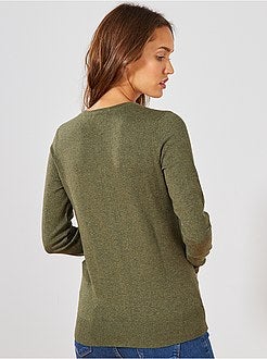 Golfino abbottonato maglina - Kiabi