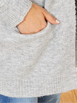 Golfino lungo maglia vaporosa - Kiabi