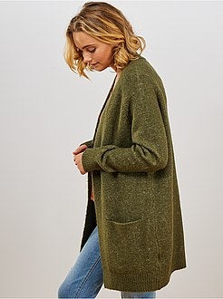 Golfino lungo maglia vaporosa - Kiabi