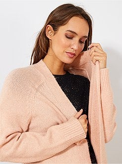 Golfino lungo maglia vaporosa - Kiabi