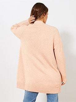 Golfino lungo maglia vaporosa - Kiabi