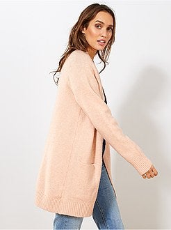 Golfino lungo maglia vaporosa - Kiabi