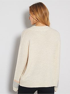 Golfino maglia vaporosa - Kiabi