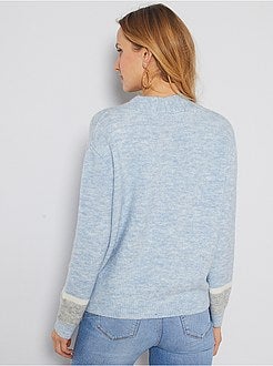 Golfino maglia vaporosa - Kiabi