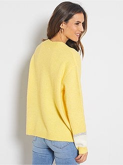 Golfino maglia vaporosa - Kiabi