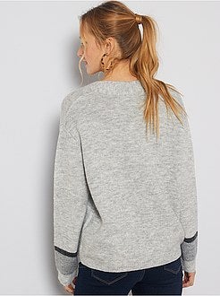 Golfino maglia vaporosa - Kiabi