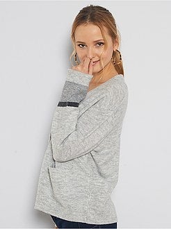 Golfino maglia vaporosa - Kiabi