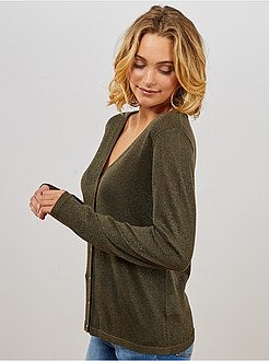 Golfino sottile luccicante - Kiabi