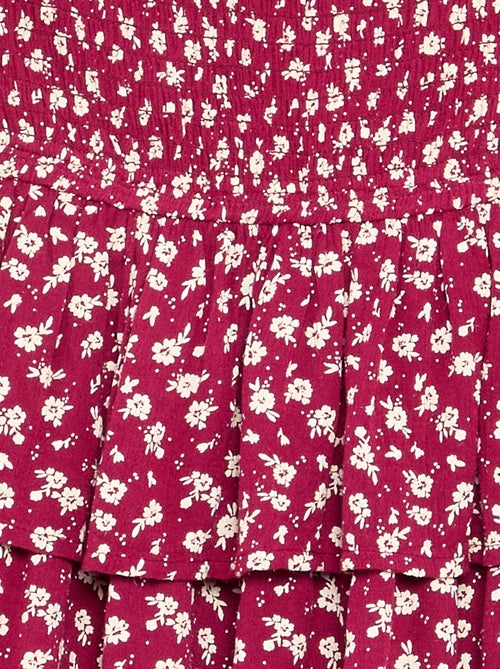 Gonna a balze con stampa leopardata - Kiabi Gonna a balze con stampa leopardata - Kiabi