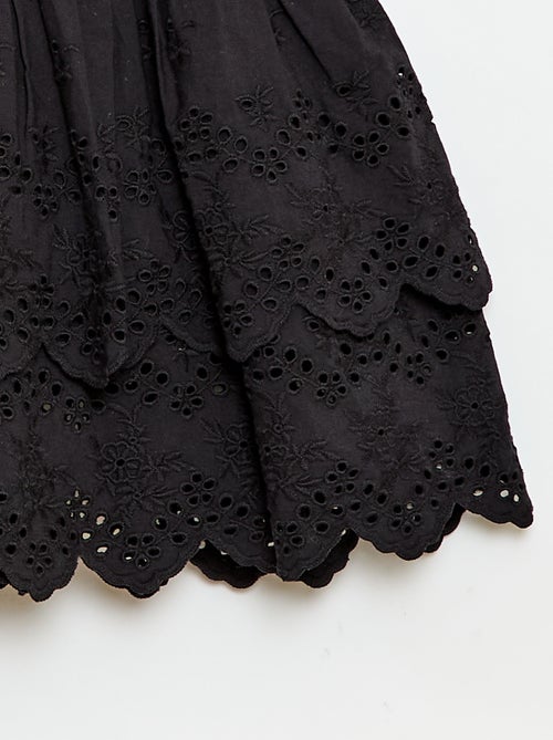 Gonna a balze e ricami sangallo - Kiabi