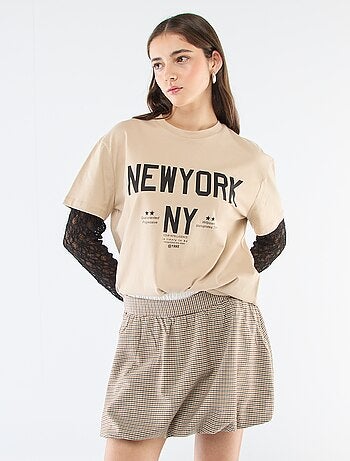 Gonna a palloncino a quadri