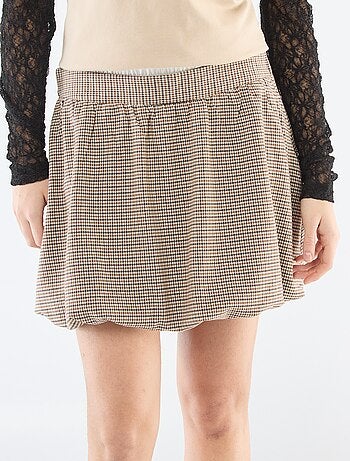 Gonna a palloncino a quadri