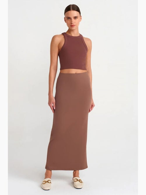 Gonna a tubino maxi a vita alta dilvin - Kiabi Gonna a tubino maxi a vita alta dilvin - Kiabi