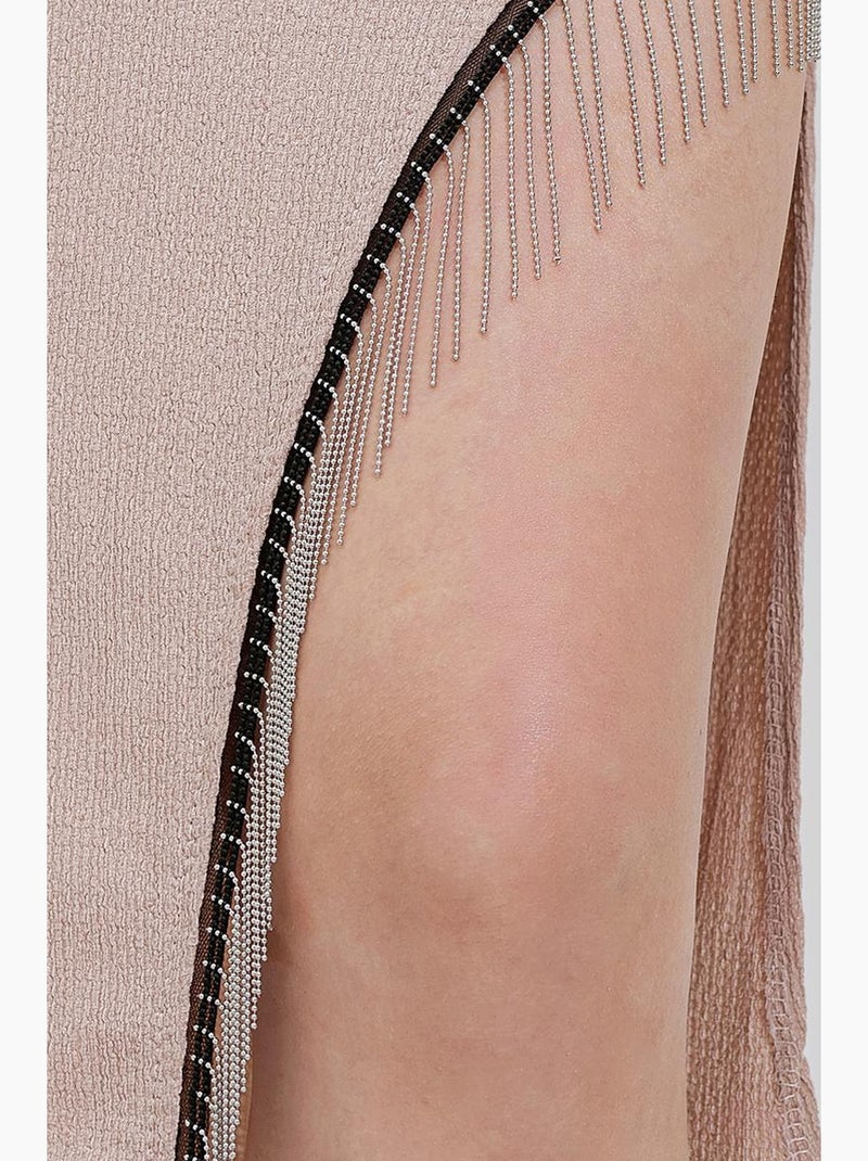 Gonna con dettaglio a catena bdart Beige chiaro - Kiabi