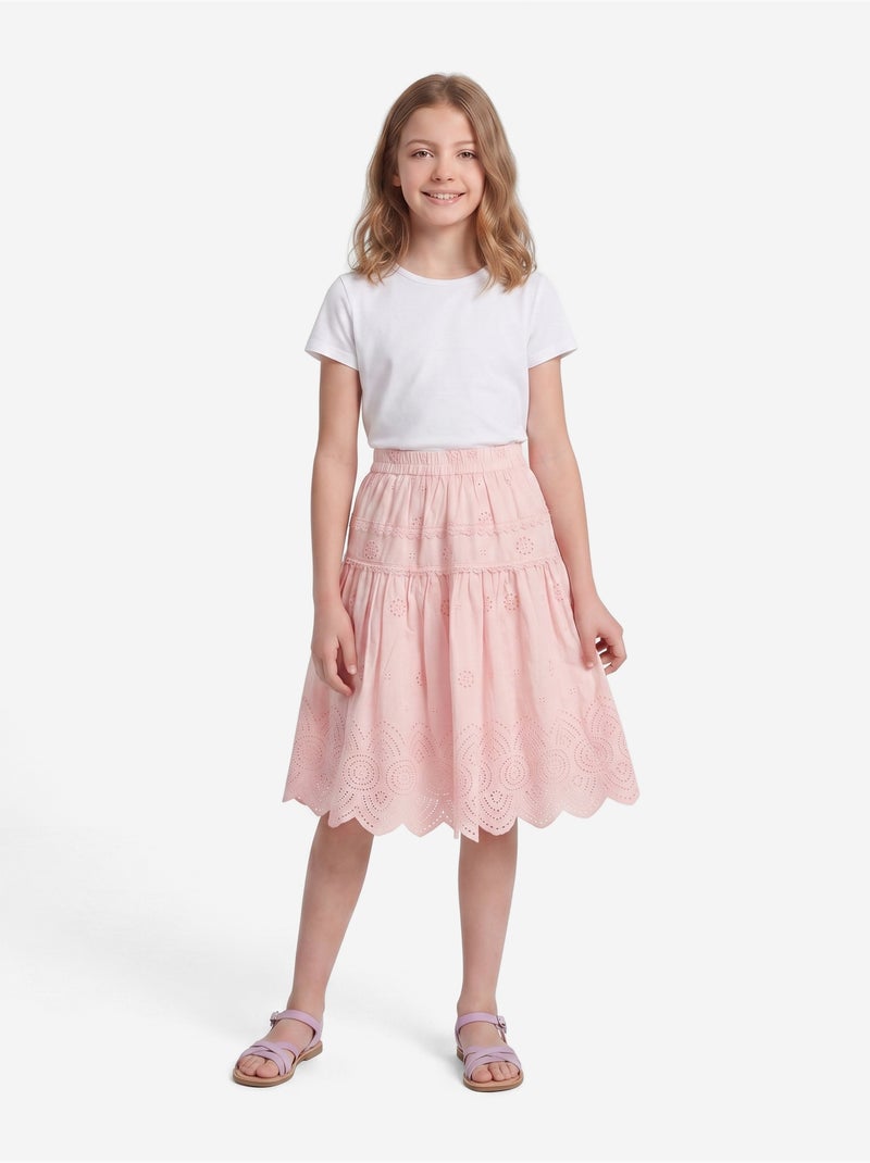 Gonna con elastici - Kids Star Rosa - Kiabi
