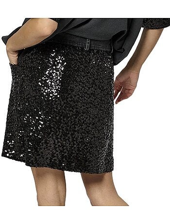 Gonna con Paillettes da Donna Kaporal