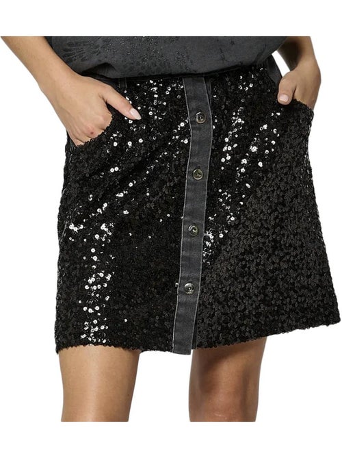 Gonna con Paillettes da Donna Kaporal - Kiabi