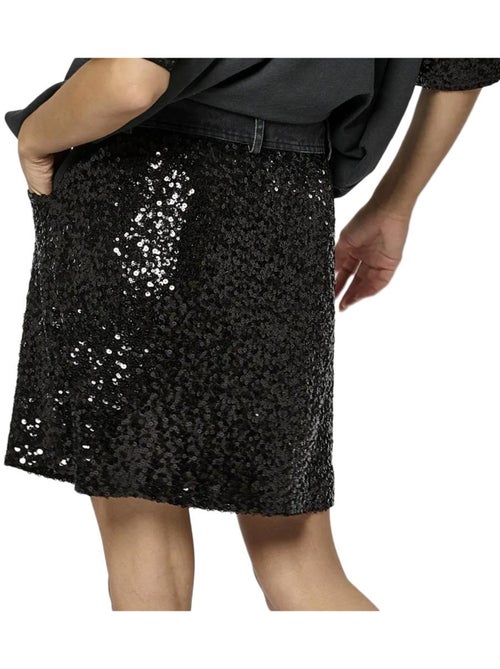 Gonna con Paillettes da Donna Kaporal - Kiabi