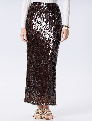 Gonna con paillettes