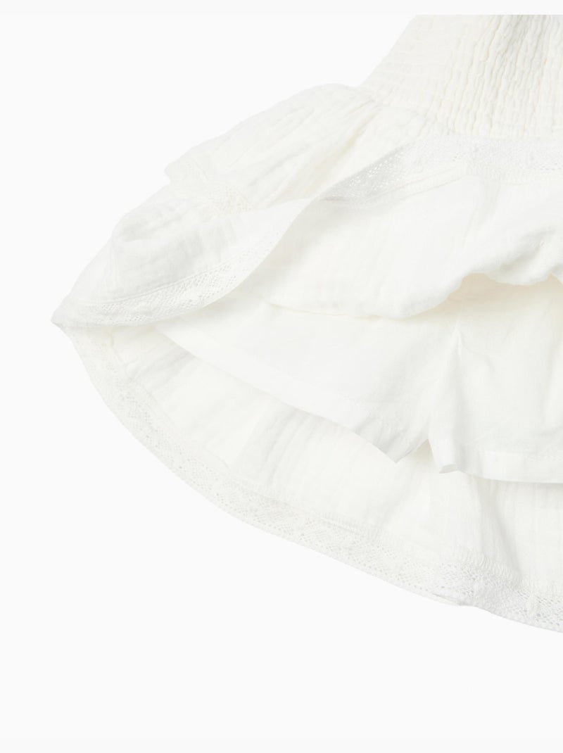 Gonna con volant, MO Fashion Bianco - Kiabi
