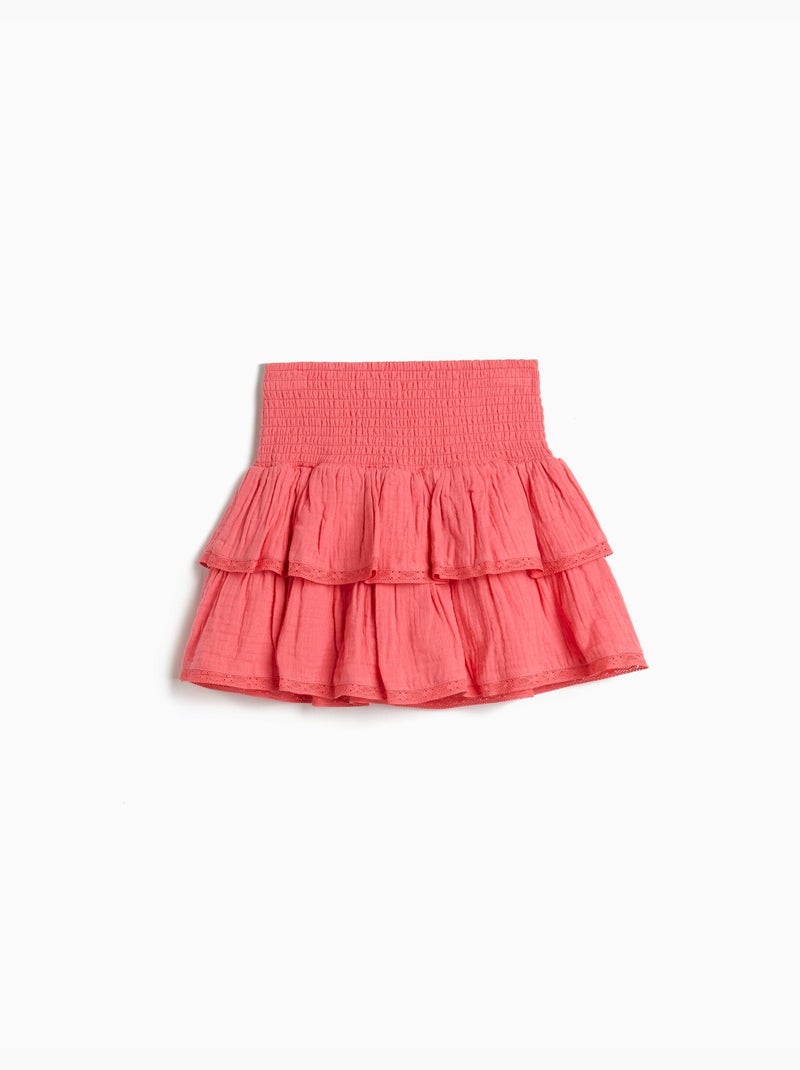 Gonna con volant, MO Fashion Rosa - Kiabi