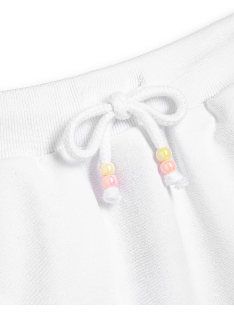 Gonna conguitos falda beaded Bianco - Kiabi
