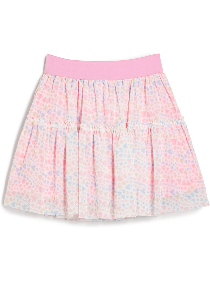 Gonna conguitos falda con corazones Multicolore - Kiabi