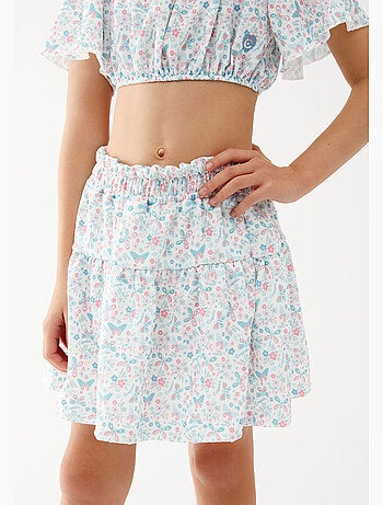 Gonna conguitos falda con mariposas