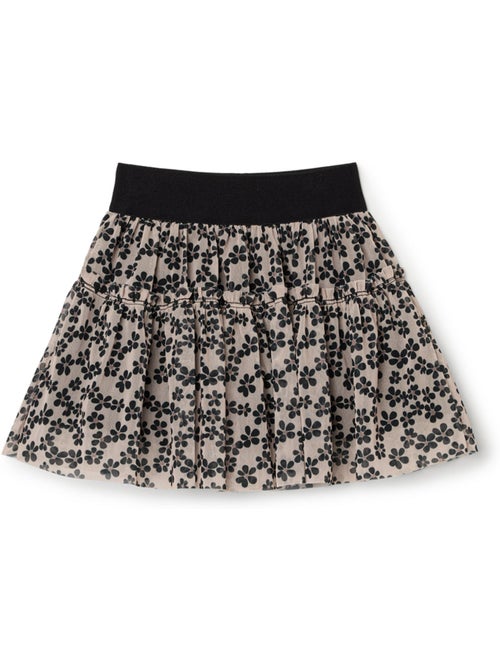 Gonna conguitos falda estampado floral - Kiabi Gonna conguitos falda estampado floral - Kiabi
