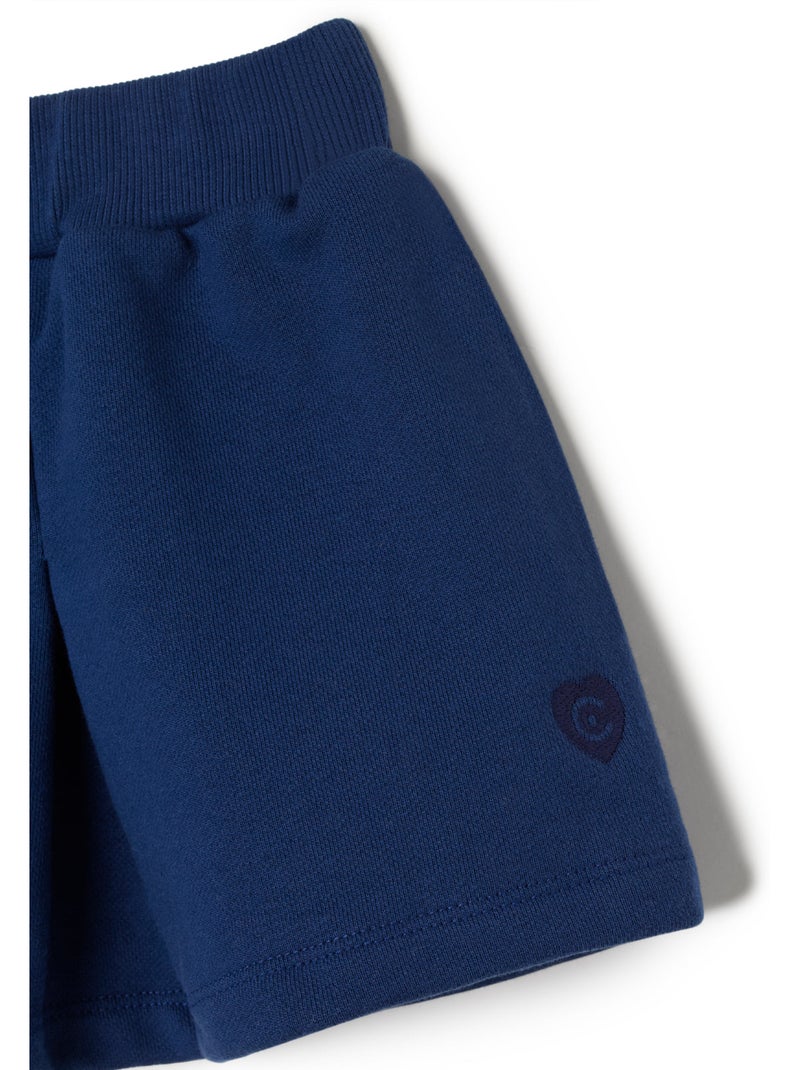 Gonna conguitos falda plush Blu marino - Kiabi
