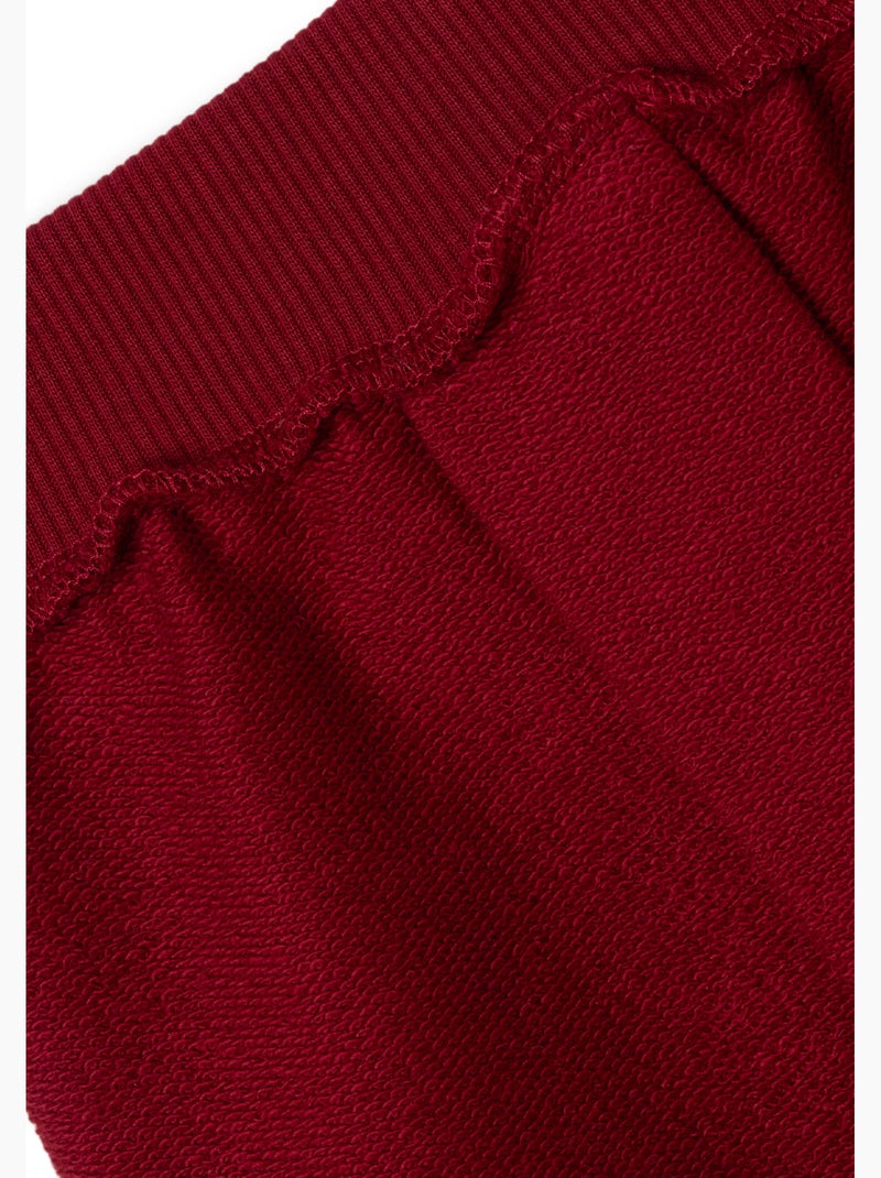 Gonna conguitos falda plush Rosso - Kiabi