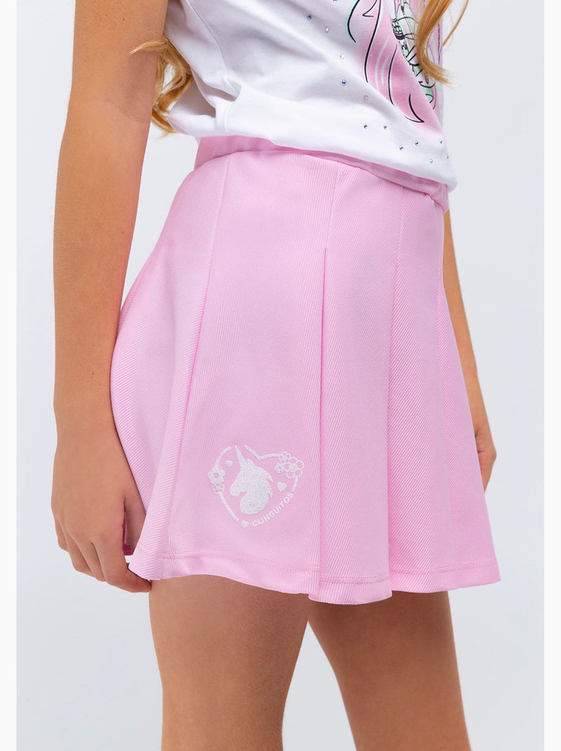 Gonna conguitos Rosa - Kiabi