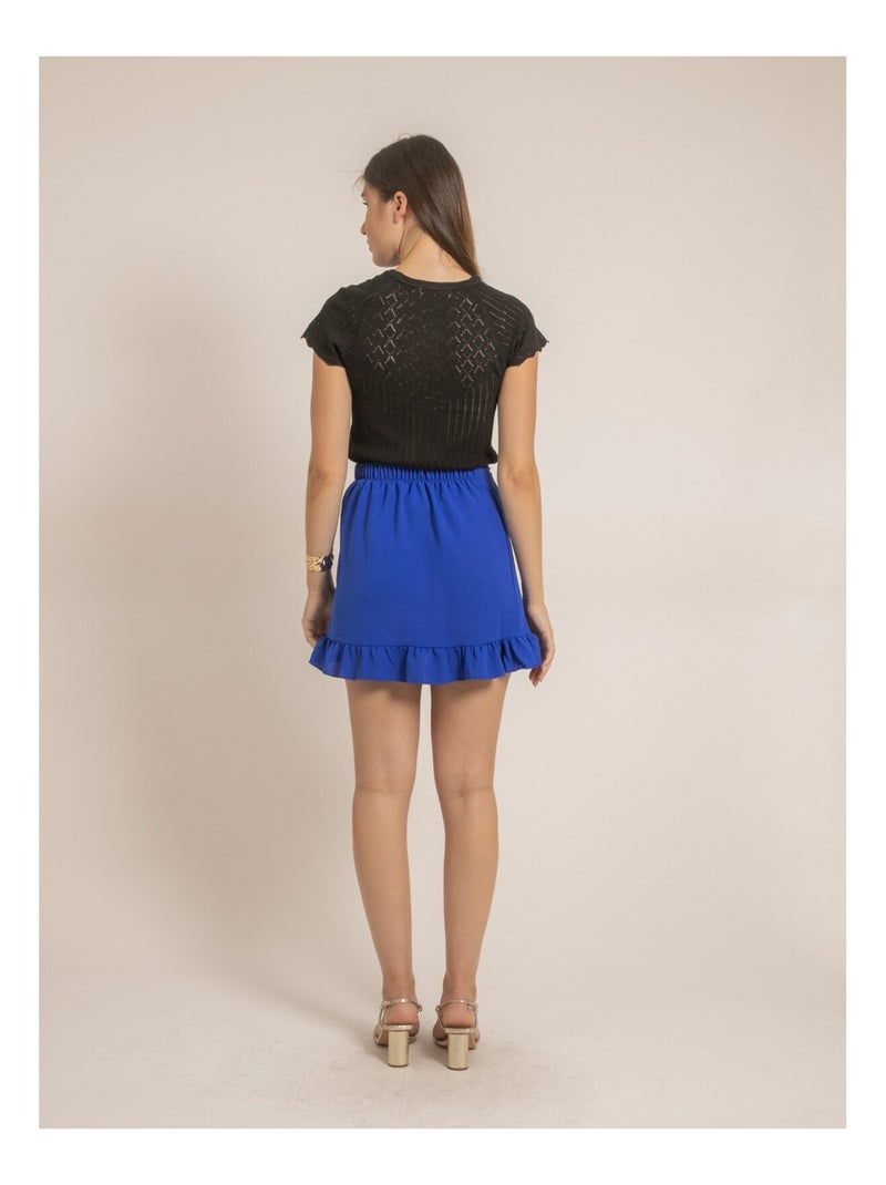 Gonna corta a portafoglio XOTESS Blu reale - Kiabi