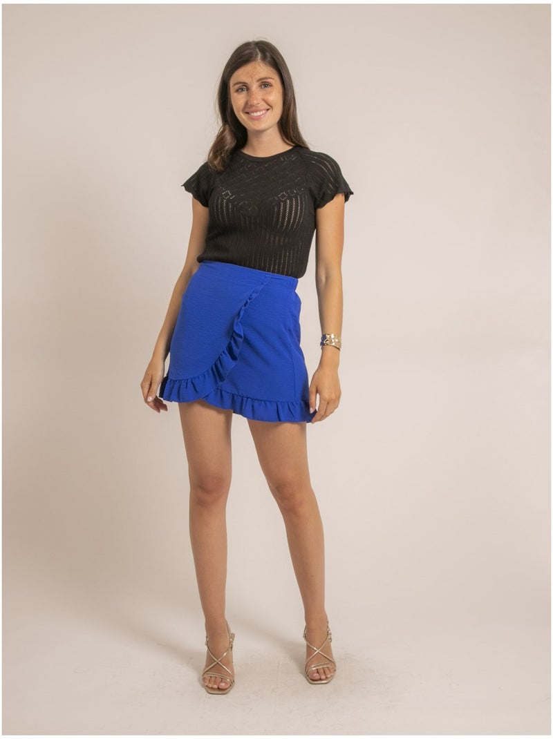 Gonna corta a portafoglio XOTESS Blu reale - Kiabi