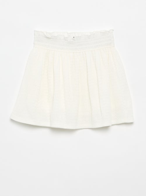 Gonna corta a ruota con shorts integrati - Kiabi