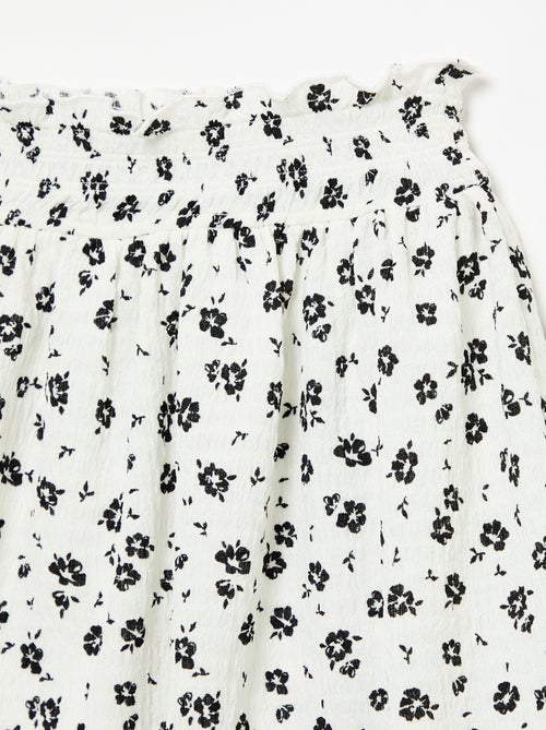 Gonna corta a ruota con shorts integrati - Kiabi