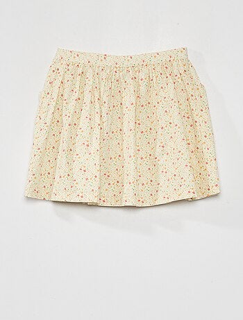 Gonna corta in tweed lurex Bambina, Nero | TWINSET Milano