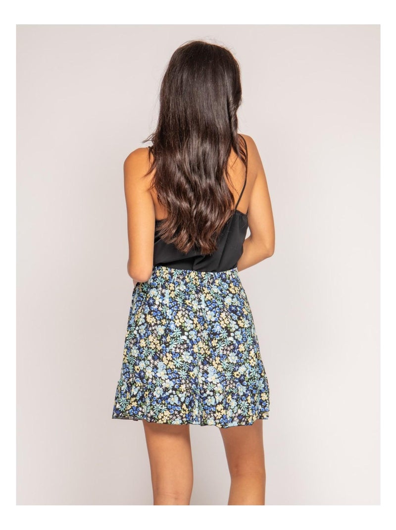 Gonna corta con motivi XOKAO Blu - Kiabi