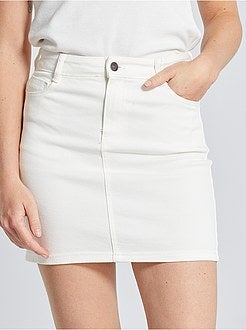 Gonna corta in denim - Kiabi