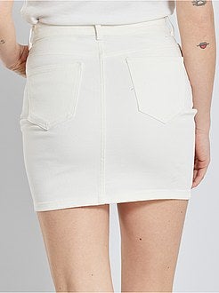 Gonna corta in denim - Kiabi