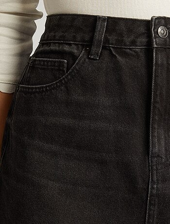 Gonna corta in denim