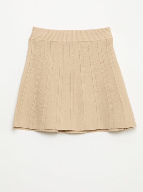 Gonna corta in maglia - Kiabi