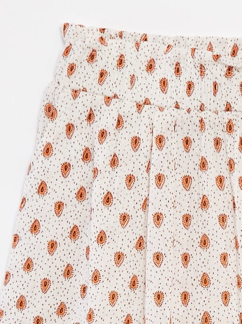 Gonna corta in tessuto effetto crêpe - Kiabi