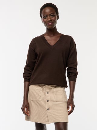 Gonna corta in velluto a coste 'JDY'