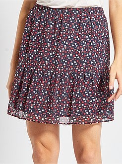 Gonna corta in velo di cotone - Kiabi