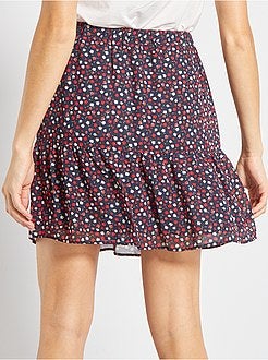 Gonna corta in velo di cotone - Kiabi